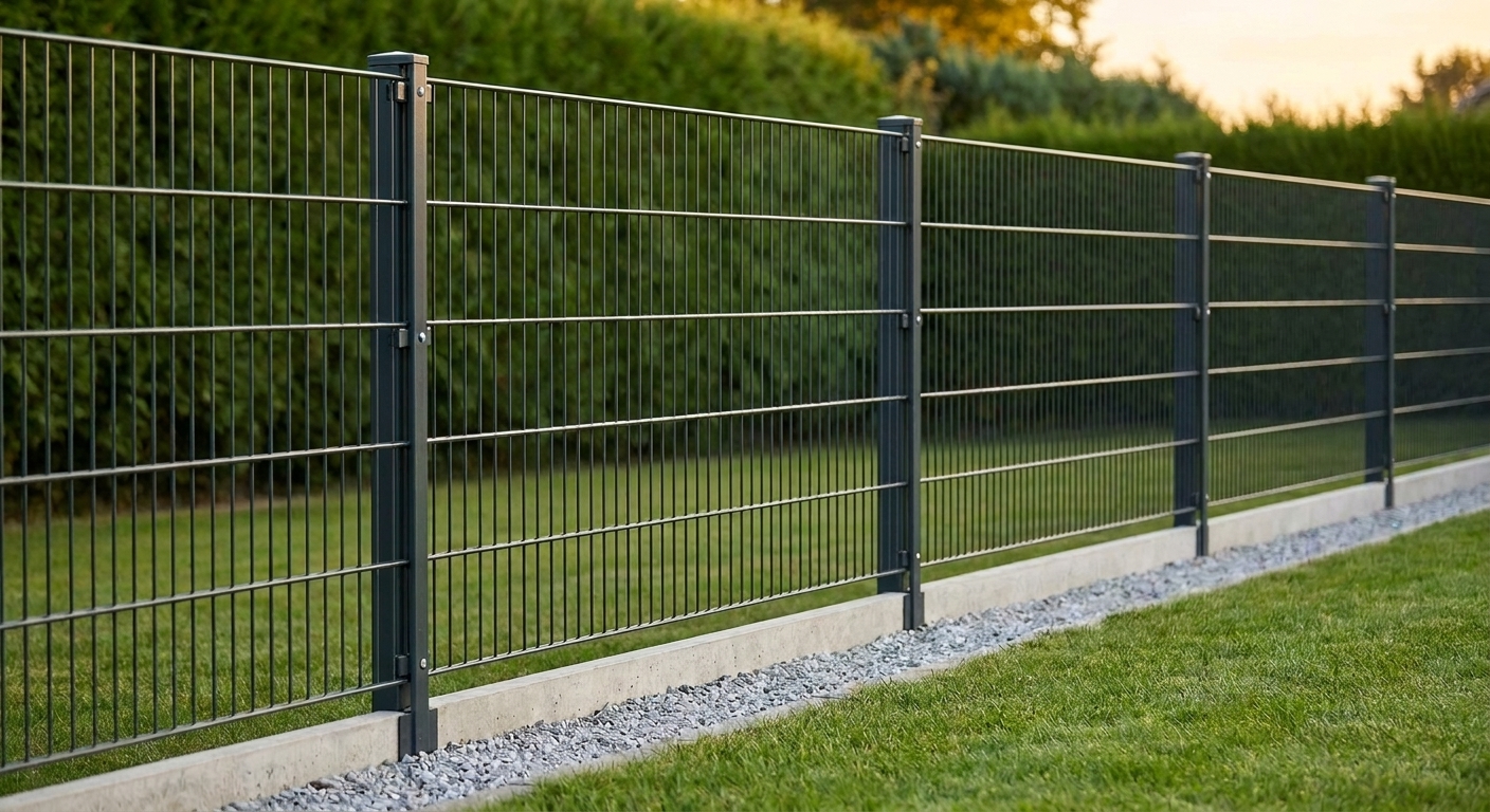 Zaun 6/5/6 ral_7016 1630mm